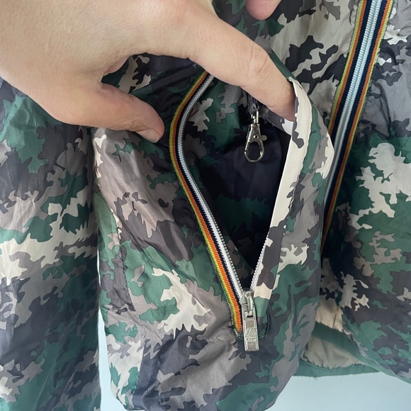 K-WAY Camo/Tan Reversible - Size L - Picture 4 of 10